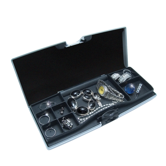 Storus® Smart Jewelry Case- Silver - Picture 5 of 7